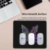 Lupus Awareness Butterfly of Hope Mouse Pad 9.5 x 7.9 inch, Mousepad for Laptop Gaming, Computer Mouse Mat Stitched Edge Non-Slip Rubber Base, Home Office Decor Desk Accessories view 2