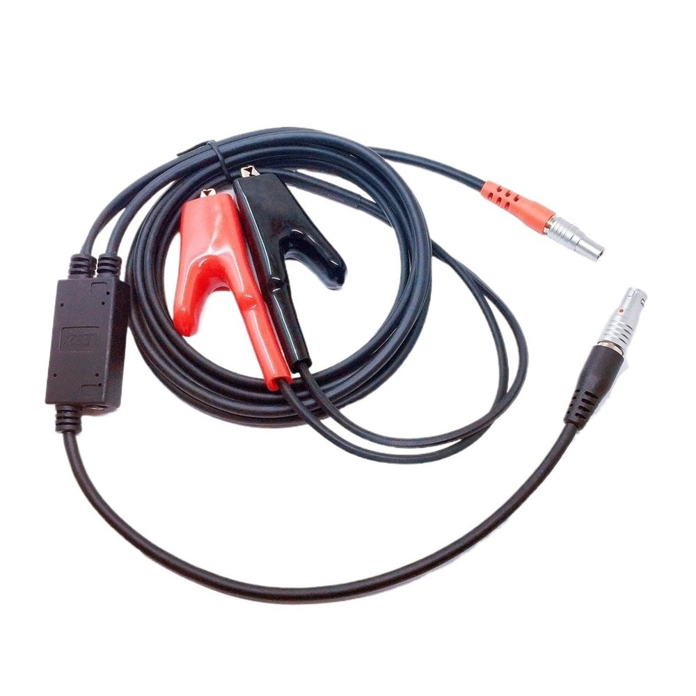 Cable LE52X for S82 S86 G1 G6 T3 Power Data cable for GPS RTK GNSS cable 1B 5pin+0B 5pin+Clip
