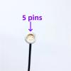 Cable LE52X for S82 S86 G1 G6 T3 Power Data cable for GPS RTK GNSS cable 1B 5pin+0B 5pin+Clip view 3