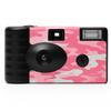 Disposable Film Camera 35mm | 24 Shots | Perfect for Vacations, Parties, Weddings & Events, Easy-to-Use | Built-in Flash | Retro Photos | Film Included | No Batteries Needed (Pink Camo) view 1
