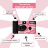 Disposable Film Camera 35mm | 24 Shots | Perfect for Vacations, Parties, Weddings & Events, Easy-to-Use | Built-in Flash | Retro Photos | Film Included | No Batteries Needed (Pink Camo) view 2