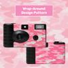 Disposable Film Camera 35mm | 24 Shots | Perfect for Vacations, Parties, Weddings & Events, Easy-to-Use | Built-in Flash | Retro Photos | Film Included | No Batteries Needed (Pink Camo) view 3