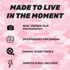 Disposable Film Camera 35mm | 24 Shots | Perfect for Vacations, Parties, Weddings & Events, Easy-to-Use | Built-in Flash | Retro Photos | Film Included | No Batteries Needed (Pink Camo) view 4