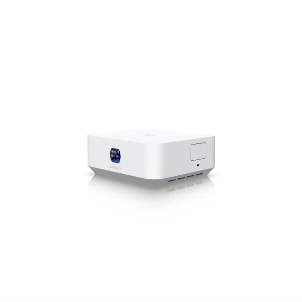Ubiquity UCG-Max-1TB Compact Desktop 2.5G Cloud Gateway with Integrated 5-Port 2.5 GbE Switch, Selectable 1TB NVMe SSD NVR Storage, 2.3 Gbps IDS/IPS Throughput, Multi-WAN Load Balancing