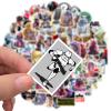 100Pcs Cool Star War Character Stickers for Water Bottles Skateboard Luggage Laptop Bumper Waterproof Vinyl Stickers Bulk for Boys Teens Adults (starw) view 2