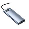 4K 60Hz USB C Hub Type C to Ethernet Port PD 100W Adaptier Compatible with MaicB00k Pro USB 3.0 Hub Laptop Tablet Accessories view 1