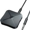 Bluetooth 5.0 Adapter Transmitter Receiver 2in1 Wireless 3.5mm AUX aptX Low Latency Adapter for TV/Home Audio Systems, Smartphones, Laptops, Headsets view 1