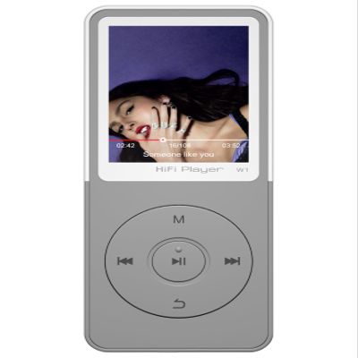 CONODO MP3 Player with Bluetooth,Portable Music Player,Bluetooth MP3 Music Player with FM Radio,Recorder,E-Book,HiFi Sound,Two-Tone,SD Card Slot  White 64GB
