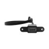 Treayes 10cm 20CM USB C to USB 2.0 Adapter TY>pe C Female to USB Male Convert Port for MP3 Player Cam Digital Camera(10CM,CFH-V3DO) view 3