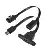 Treayes 10cm 20CM USB C to USB 2.0 Adapter TY>pe C Female to USB Male Convert Port for MP3 Player Cam Digital Camera(10CM,CFH-V3DO) view 4