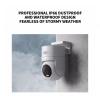 QDVOPHZA Outdoor Camera CW300 2.5K Full Color Night Vision 4 Million Pixels IP66 Human Tracking Sound and Light Warning Voice Call(A/U,Without TF Card) view 3