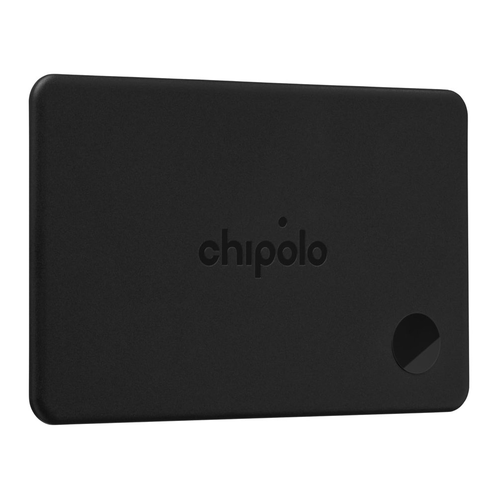 Chipolo CARD  Rechargeable Wallet Tracker Card, Bluetooth Tracker, Item Locator, Passport Finder Compatible with Apple Find My or Find Hub with Call Your Phone & Out of Range Alerts