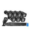 8CH AHD Camera Security System Kits 5MP Home Surveillance Cameras DVR Set Face Detect Night Vision(None,8CH 2pcs 5MP Cam) view 1