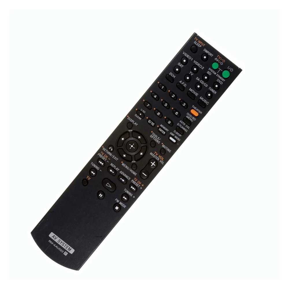 1 Unit RM-AAU022 for Audio Video Remote Control HT-DDW1600 STR-DE598 STR-KM750 STR-DH500 STR-DG710 HT-DDW7500