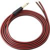 Yuchenfeng 1/4" TS Mono Plug to Bare Wire Speaker Cable - 6.35mm Male Adapter Replacement Open End for Guitar, Mic & DJ Gear | Hi-Fi Audio (30FT) view 1