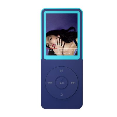 CONODO MP3 Player with Bluetooth,Portable Music Player,Bluetooth MP3 Music Player with FM Radio,Recorder,E-Book,HiFi Sound,Two-Tone,SD Card Slot  Light Blue 32GB
