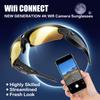 FlyGift Sport Camera with WiFi, Camera Sunglasses for Outdoor Sports Supports iOS&Android (64GB TF Card Included) view 2