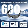 FlyGift Sport Camera with WiFi, Camera Sunglasses for Outdoor Sports Supports iOS&Android (64GB TF Card Included) view 3