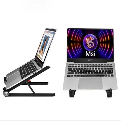 PHAPPY Portable Laptop Stand for Msi Modern 14 A10M-460 Laptop for Desk,Made of Reinforced Nylon, 304 Stainless Steel and Silicone