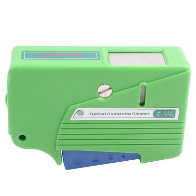 Optical Fiber Connector Cleaner 500+ Wipes, Special Microfiber for FC SC LC MU D4 DIN Replaceable Core, Portable Fast Cleaning Tool for Fiber Optic Connectors