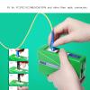 Optical Fiber Connector Cleaner 500+ Wipes, Special Microfiber for FC SC LC MU D4 DIN Replaceable Core, Portable Fast Cleaning Tool for Fiber Optic Connectors view 4
