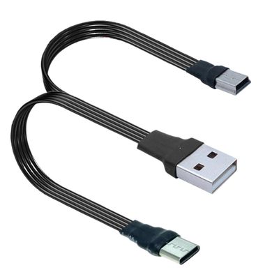 Treayes 0.2 Meters, 03 Meters, 0.5 Meters/Minute in car Power Supply, an/DRO/id C-Type Head Data Cable, Expansion cabl(0.2M,AMST-V3ST-CMST)