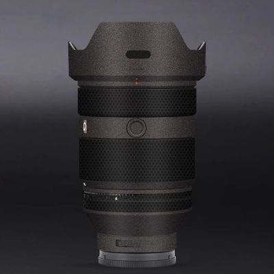 Camera Lens Protector Coat Protective Film Vinyl Wrap Skin Premium Sticker for Sony FE 28-70mm F2 GM Decal 28-70 F 2 GM (Metallic Brown)