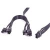 1600W G2 P2 T2 1600 Power Supply PSU ATX 24Pin 6+2pin PCIe GPU CPU 4+4pin SATA IDE Cable(6pin to 3 SATA) view 3
