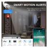 JUCFRDNJ 16CH 5MP POE Camera Kit Security H.265 Surveillance System 2-Way CCTV Security NVR Kit System Smart AI Face Detection(None,16CH 5MP 8 Cameras) view 2