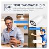 JUCFRDNJ 16CH 5MP POE Camera Kit Security H.265 Surveillance System 2-Way CCTV Security NVR Kit System Smart AI Face Detection(None,16CH 5MP 8 Cameras) view 3