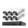 JUCFRDNJ Tuya Smart 8MP POE Network Surveillance IP Camera System Kit 4K 8CH NVR Outdoor Waterproof Audio CCTV IP Security Camera System(None,Sky Blue_EU Plug) view 1