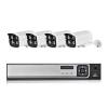 JUCFRDNJ H.265 HD 5MP POE NVR Kit Street CCTV Record Security System Bullet IP Camera Audio Outdoor Home Video Surveillance Camera Set(None,8CH NVR and 4 Camera_AU Plug) view 1
