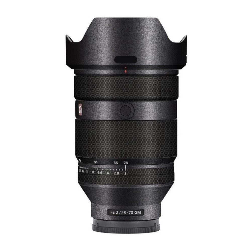 Camera Lens Protector Coat Protective Film Vinyl Wrap Skin Premium Sticker for Sony FE 28-70mm F2 GM Decal 28-70 F 2 GM (Deep Grey)