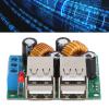 FTVOGUE 4 USB Port Converter Module Power Supply Conversion Board, DC 12V 24V 40V to 5V 5A, Brass Material, A5268 Chip, Compact Design view 3