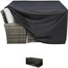 Garden Furniture Cover Outdoor Furniture Rain Cover Durable Garden Patio Wicker Sofa Table and Chair Set Cover Outdoor Furniture Protective Cover(315 * 180 * 74cm/LxWxH) view 1