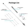 FMUSER UV100 Dual Band Base Antenna,41 Inch 144/430MHz Fiberglass Ham Radio Antenna for Ham Radio Base Station view 4
