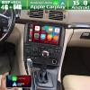 Surakey 4+64G Car Stereo Radio for Volvo S80 2004 2005 2006 2007 2008, Car Radio 9 inch Android 15 GPS Navigation for CarPlay Wireless Android Auto with Bluetooth WiFi FM/RDS SWC + AHD Backup Camera view 2