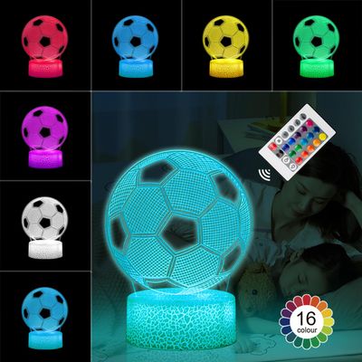 GOODDEYUN Kids Toys 3D Night Light,Superhero Christmas Gift Birthday 3D Illusion Lamp for Kid Girl Boy Room Decor, 16 Colors Remote Control