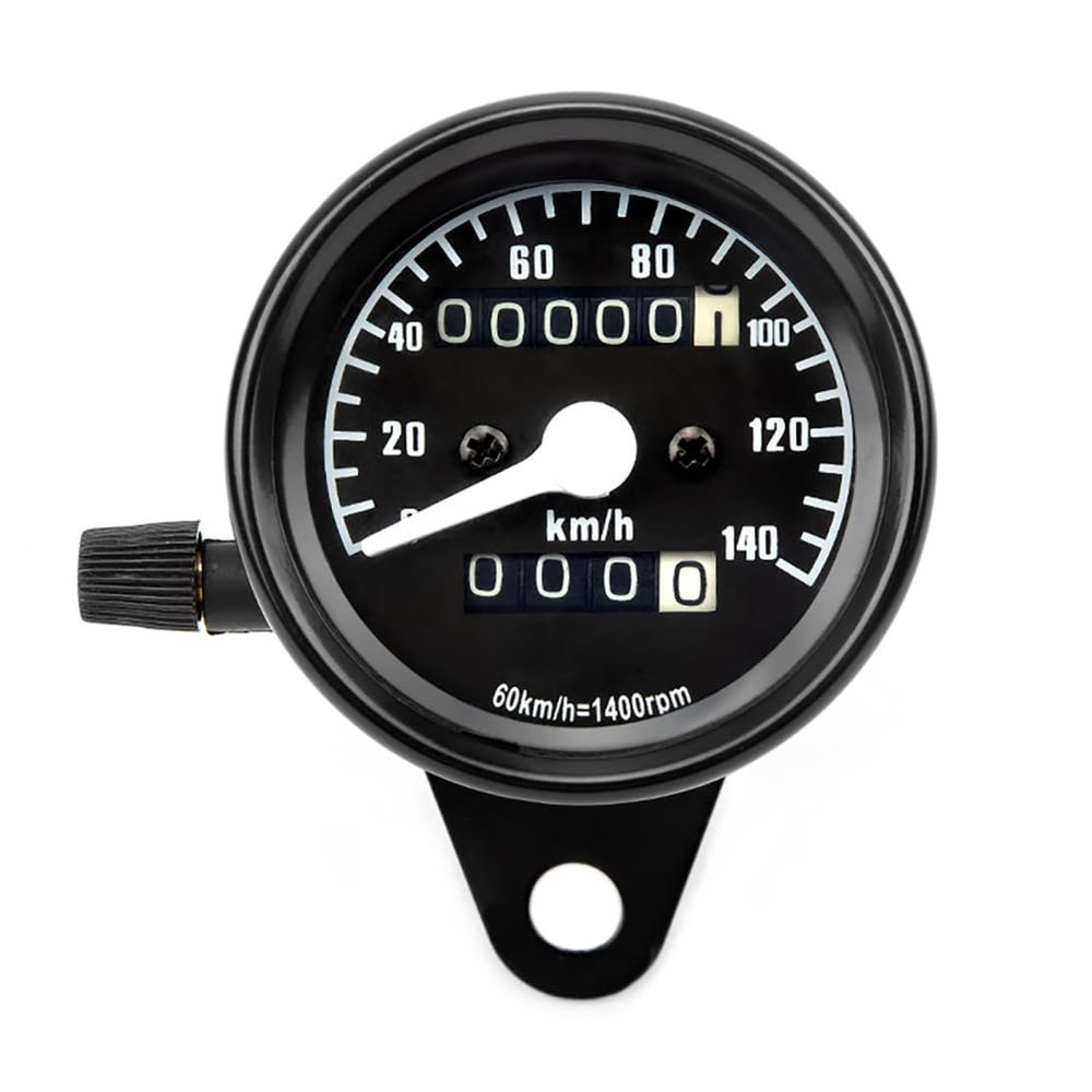 Odometer fuel meter rpm counter 12v Universal Motorcycle Odometer With Backlight Retro Pointer Tachometer Kmometer Modified Parts