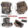 CarriTurf Waterproof Binoculars Harness with Rangefinder Pouch - Silent Material, Magnetic Closure, Hand Warmer Pockets for Hunting, Hiking & Giftable Outdoor Gear view 2