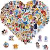 100PCS Disney Mix Cartoon Stickers, Cute Waterproof Vinyl Decal for Teen Kids Adult Girl Notebook, Laptop, Travel Case, Phone, Bike, Water Bottle, Guitar, Computer, Skateboard (100pcs dsn) view 1