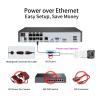 JUCFRDNJ 4K Security Camera System 8CH POE NVR 8MP Face Detect Color Night Vision Two Way Audio IP Camera Security Video Surveillance Set(None,8CH NVR x 6PCS 8MP) view 4