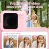 EBTOOLS Instant Print Camera, 48Mp, 2 Inch Hd Screen, 6X Digital Zoom, 3.3 Inch Photo, Waterless Black and White Print, Mp3 Player, Portable Thermal Printing Camera, for Studants (Pink) view 4