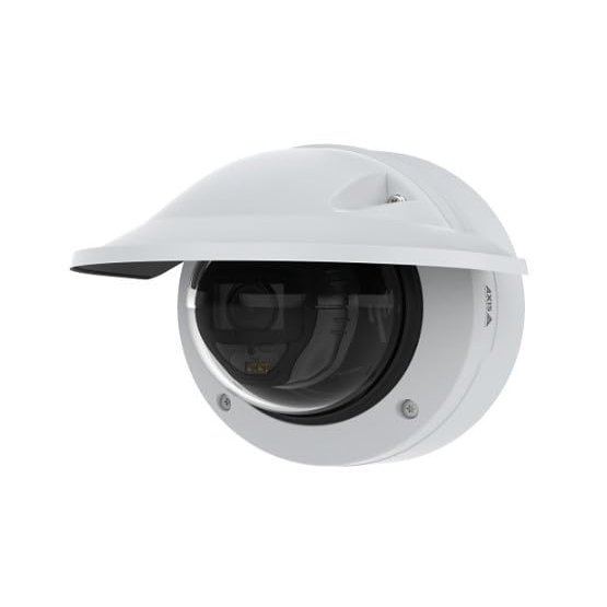 02732-001 5MP Outdoor Dome IR Camera with 3-8mm Varifocal Lens, Deep Learning Analytics, Audio and I/O Connectivity, Built-in Microphone, Lightfinder 2.0, Forensic WDR, OptimizedIR