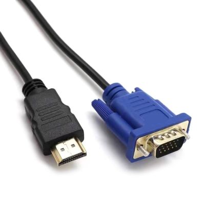 1080P HDTV to VGA Adapter Converters Output Computer Connector Dongle for Laptop PC Monitor Projector HDTV Male to VGA Male