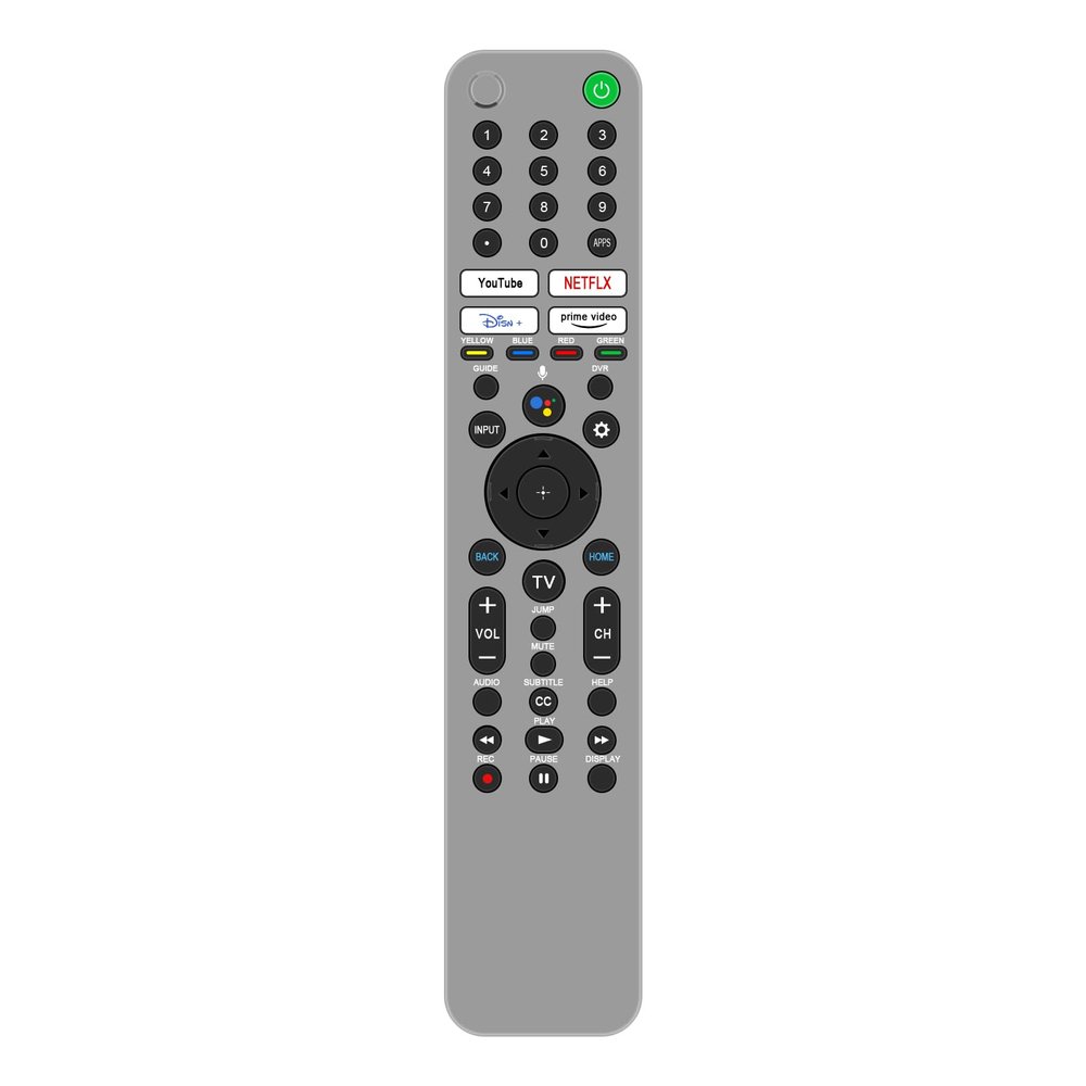 New RMF-TX621U Voice Replace Remote Control Compatible with Sony 48K HD TV XR-55A90J XR-65A90J XR-85Z9J KD-32W800 KD-32W820 KD-32W830 KD-43X74 XR-100X92 XR-55A80J XR-55A83J XR-55A84J XR-65A80J