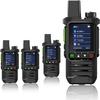 Global Walkie Talkies Unlimited Range Nationwide LTE Walkie-Talkie - Two-Way Radio - Unlimited Range POC Two Way Radios Set (Black-4Pack) view 1
