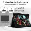 Case for 6" Kindle (11th Generation 2024-2022 Release), Slim Lightweight PU Leather Cover with Auto Sleep/Wake & Multi-Angle Stand Anti-Drop Case for Kindle 11th/12th Gen, Butterfly Rose Skull view 2