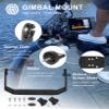 740149-1 Gimbal Mount and 740184-1 Cable Collector Tray and 720057-1 Power Cord Cable Fit for All Humminbird Helix 8/9/10 Models view 2