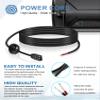 740149-1 Gimbal Mount and 740184-1 Cable Collector Tray and 720057-1 Power Cord Cable Fit for All Humminbird Helix 8/9/10 Models view 4